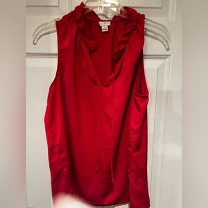 Pink j.crew tank top blouse